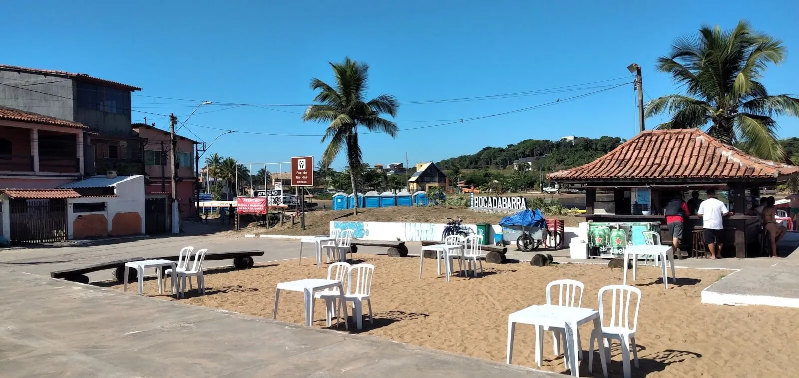 Praia da Boca da Barra - Quiosques